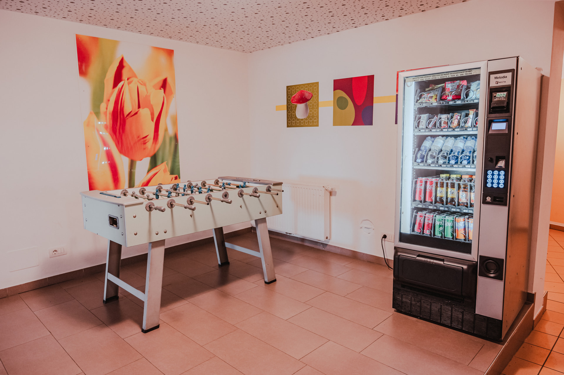 Snack- und Getränkeautomat im Sonnenhof